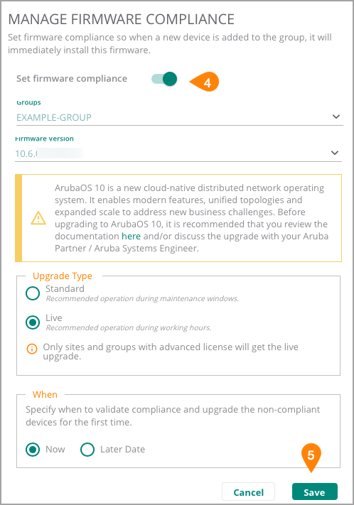 Firmware-Set-Compliance-On-Group