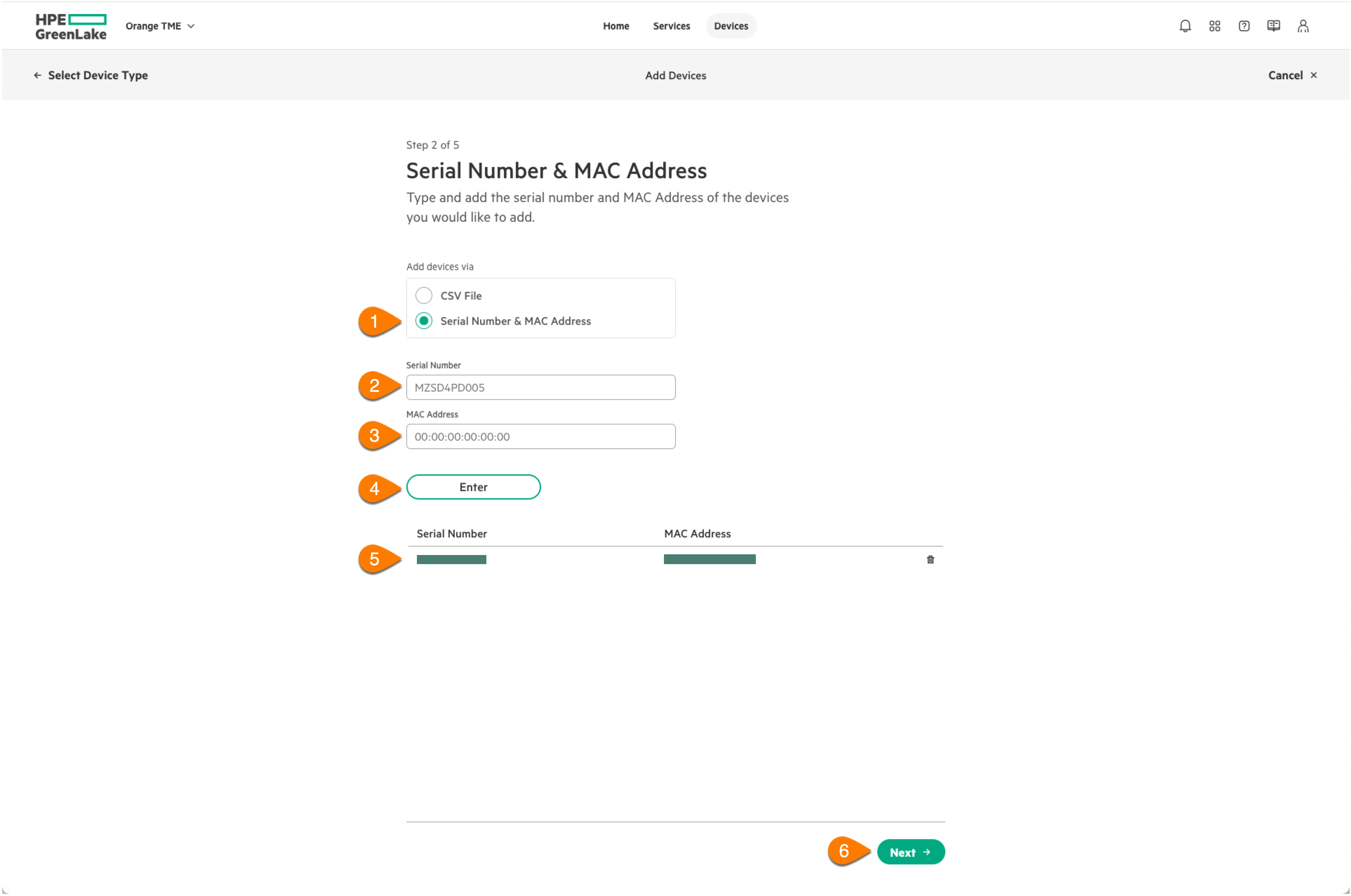 UXI Add SN & MAC Address