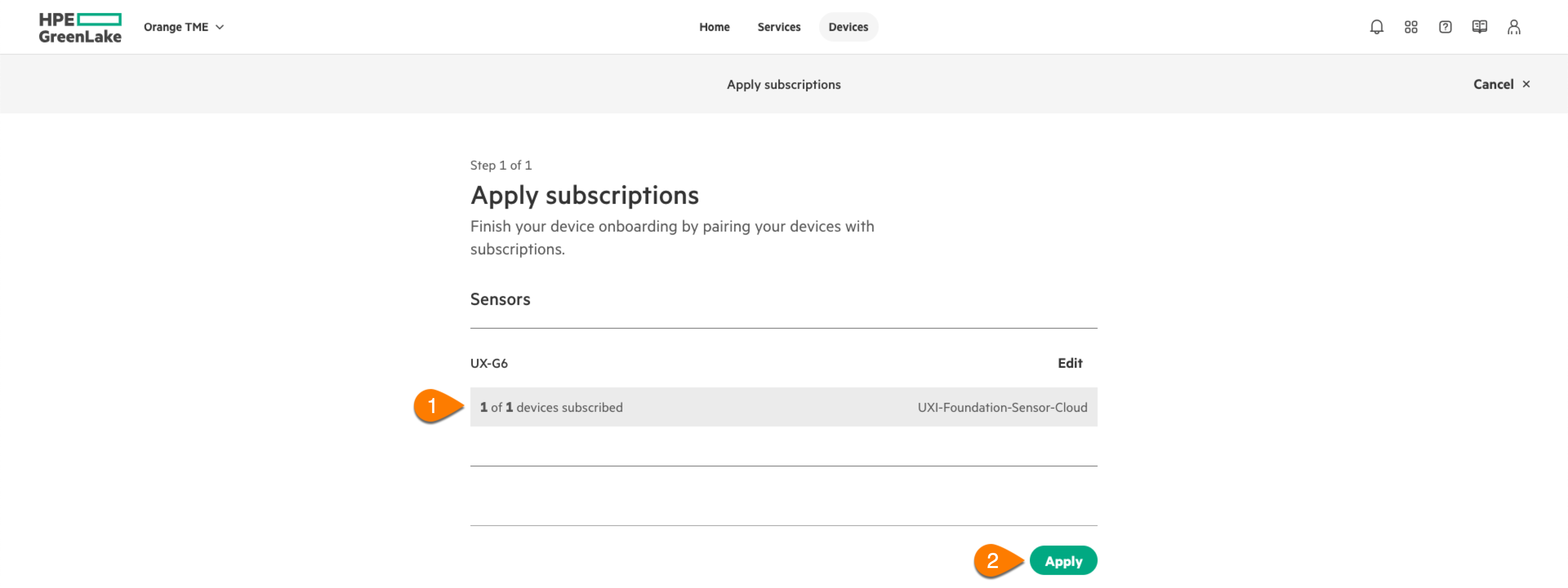 UXI Apply UXI Foundation Sensor Cloud 2