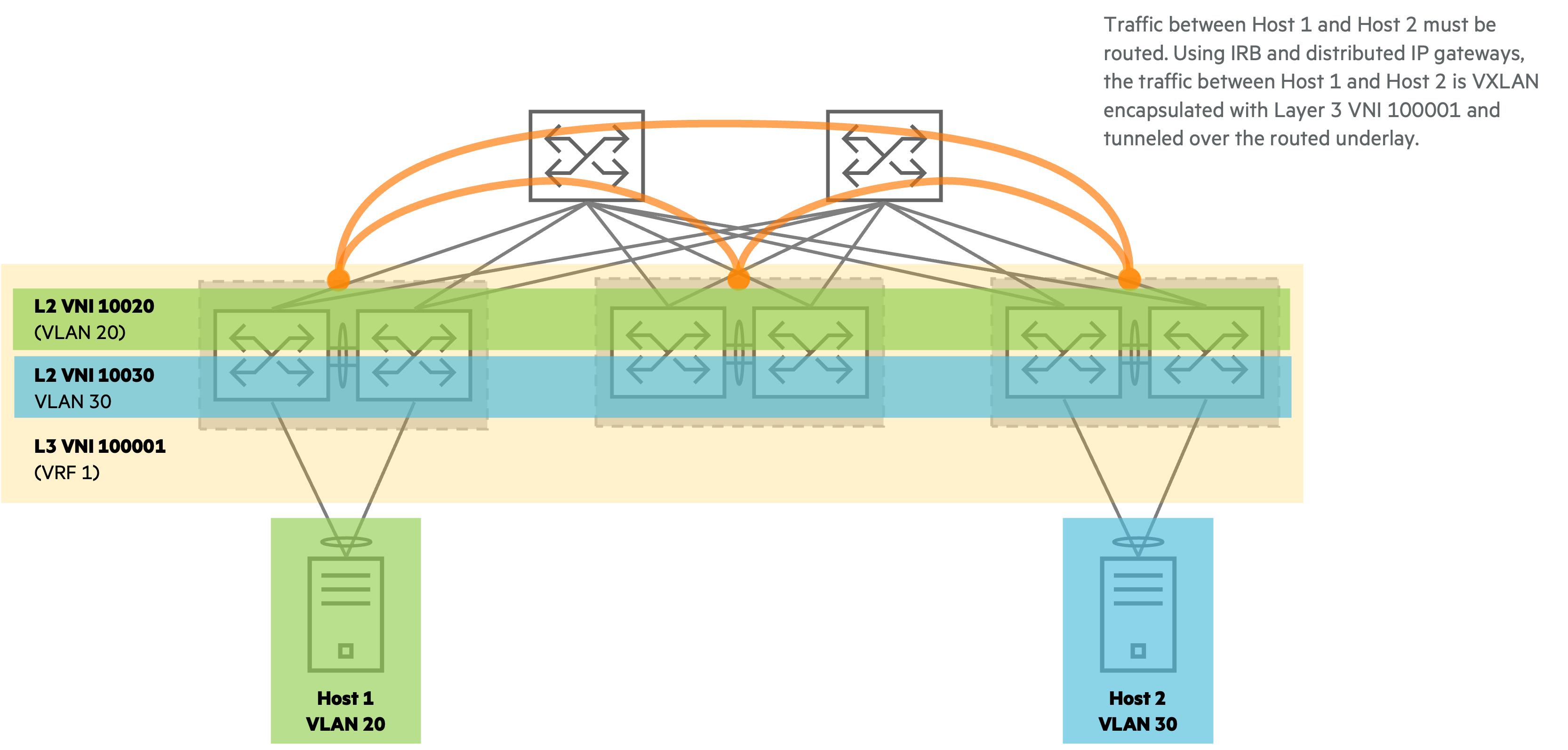**L3 VNI Routing Domain**