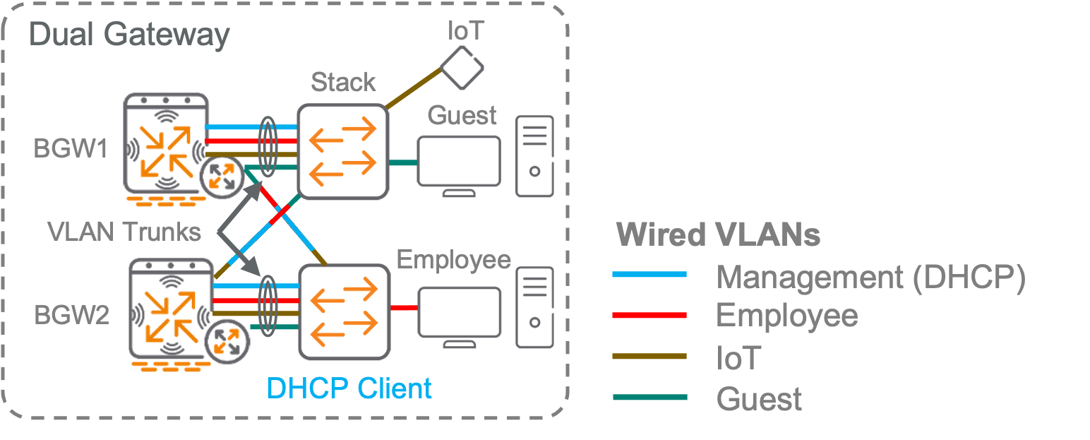 **Non-Tunneled L2 Wired Access**